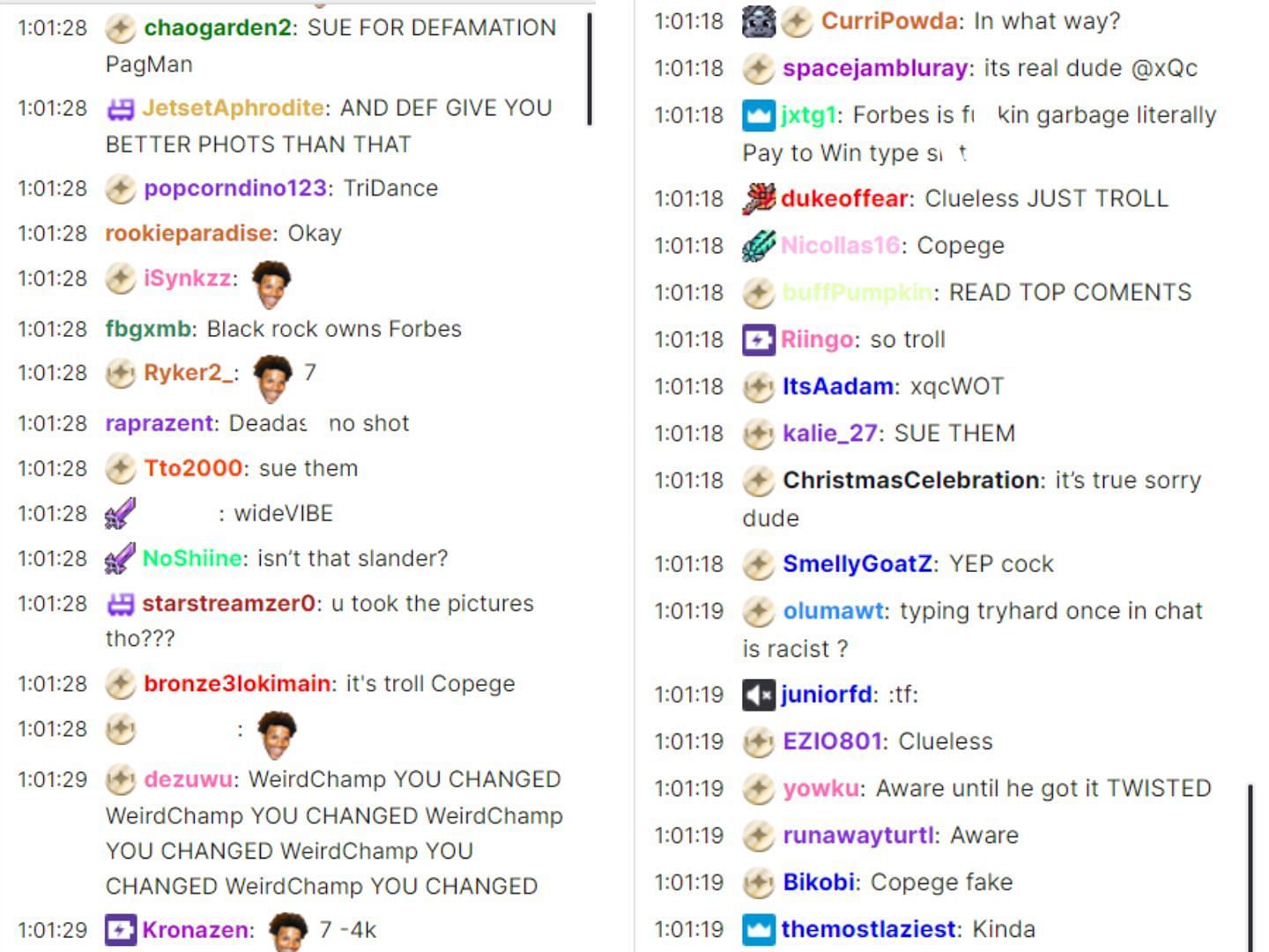 Fans reaction (Image via xQc/Twitch)